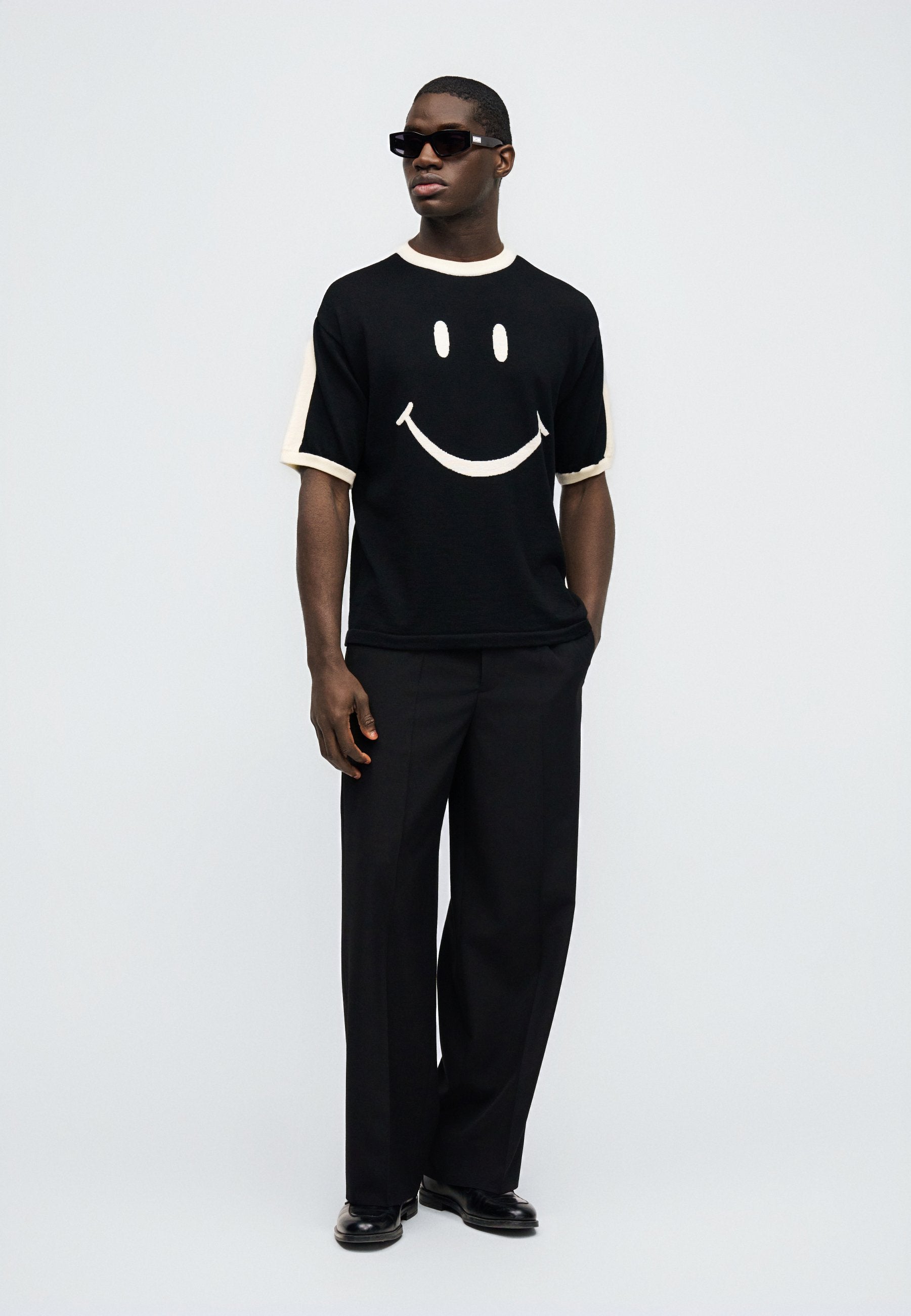 MOSCHINO SMILEY MAGLIA
