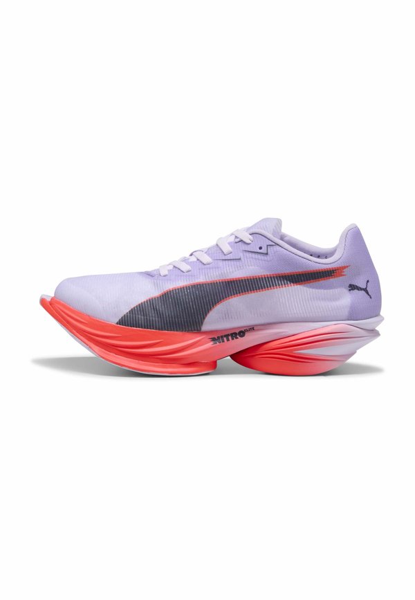 Puma FAST-R NITRO™ ELITE 3 LAUFSCHUHE - Road running shoes - light lavender-inky depths-ultra red