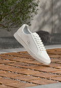 Calvin Klein LOW PROF CUPSOLE LTH - Trainers - triple bright white