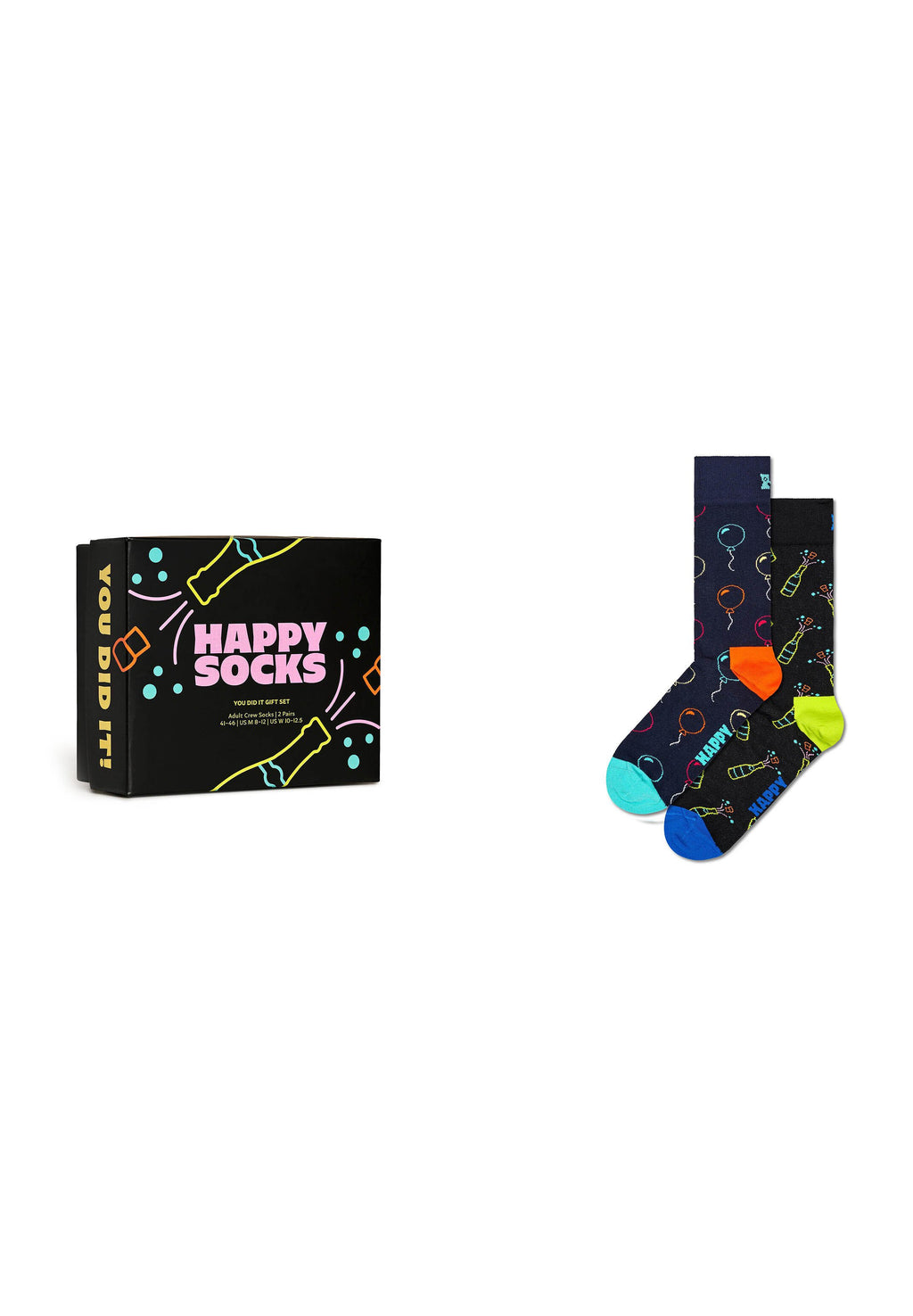 Happy Socks 2-PACK YOU DID IT GIFT SET