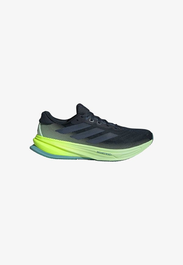 adidas Performance SUPERNOVA RISE 2 - Road running shoes - aurora ink   preloved ink   semi green spark