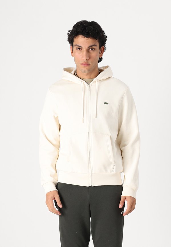 Lacoste UNISEX - Zip-up sweatshirt - blanc