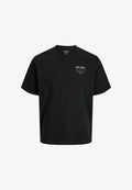 Jack & Jones Plus Size Backprintet - Print T-shirt - black