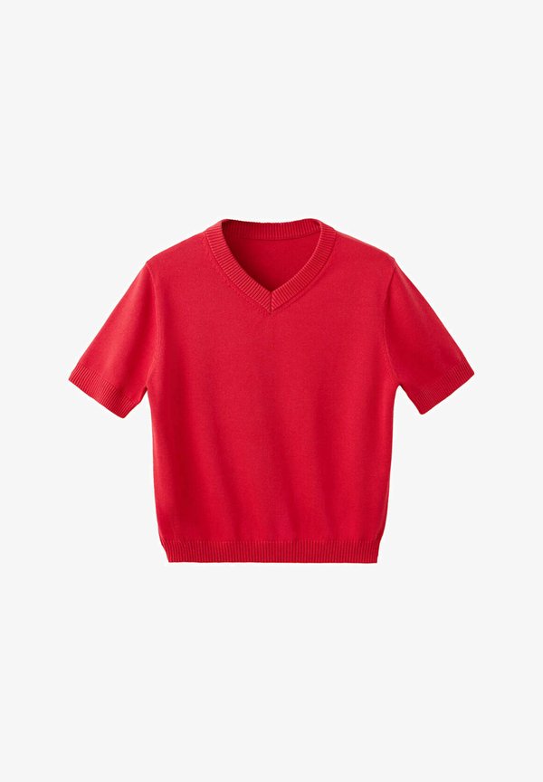 Mango ADULT - Basic T-shirt - red