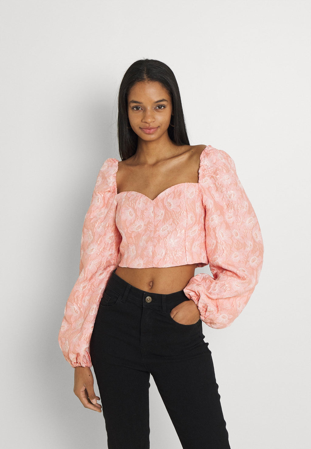 Nly by Nelly PUFFY SLEEVE HEART