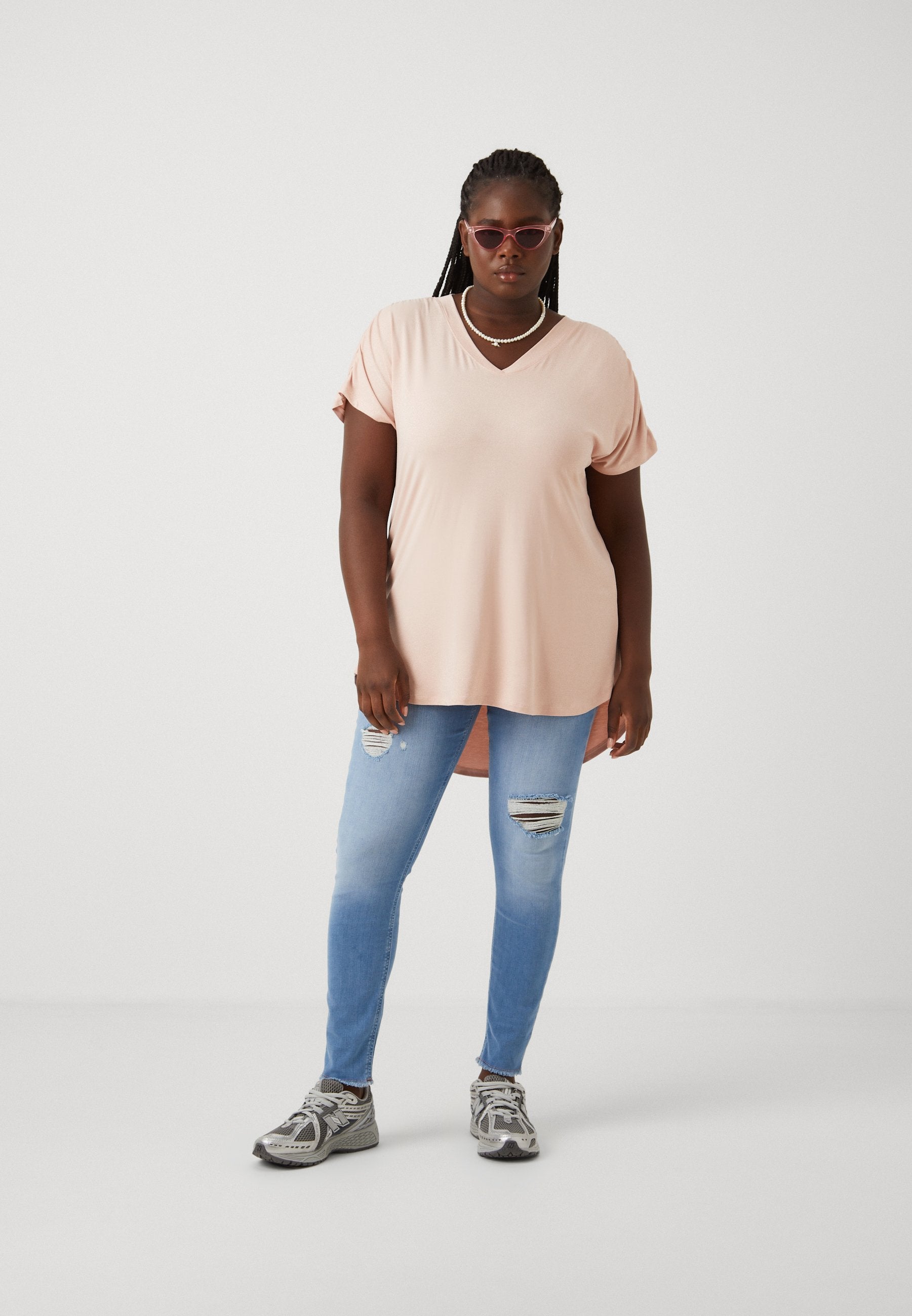Skinny fit CARWILLY Mid waist Ankle length Media 2