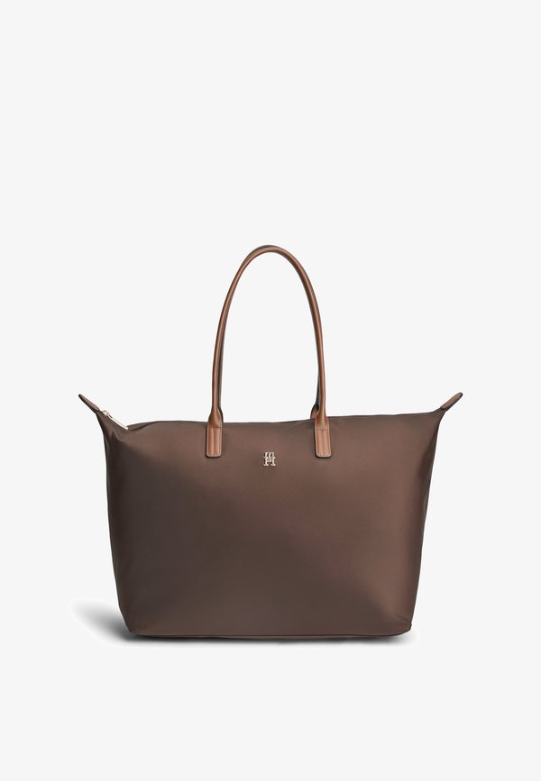 Tommy Hilfiger POPETTE MAXI - Tote bag - fondant brown