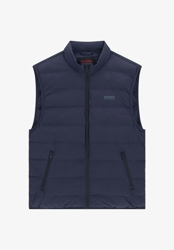Guess GILET - Waistcoat - blue