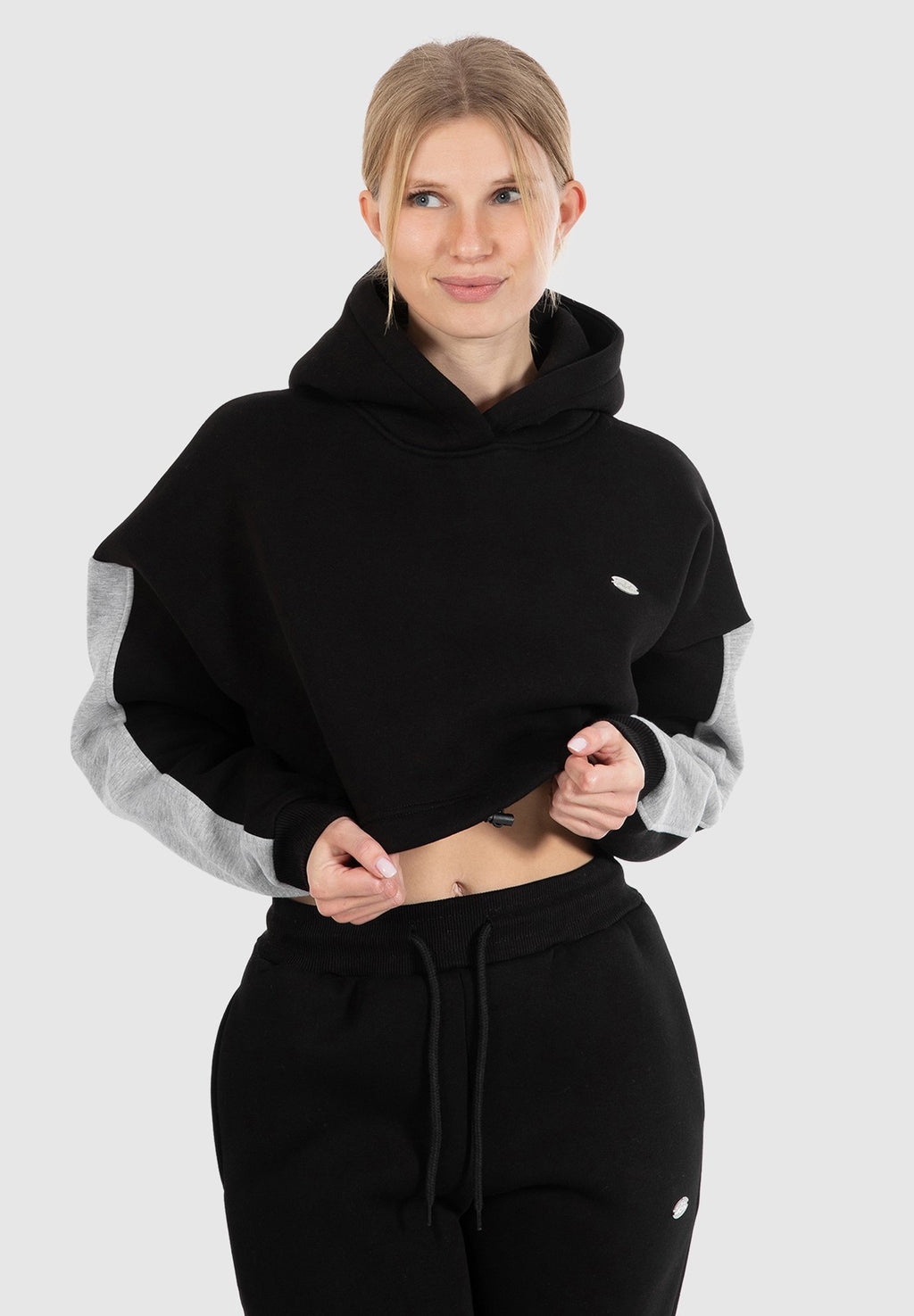 Smilodox AMAYA CROP HOODIE