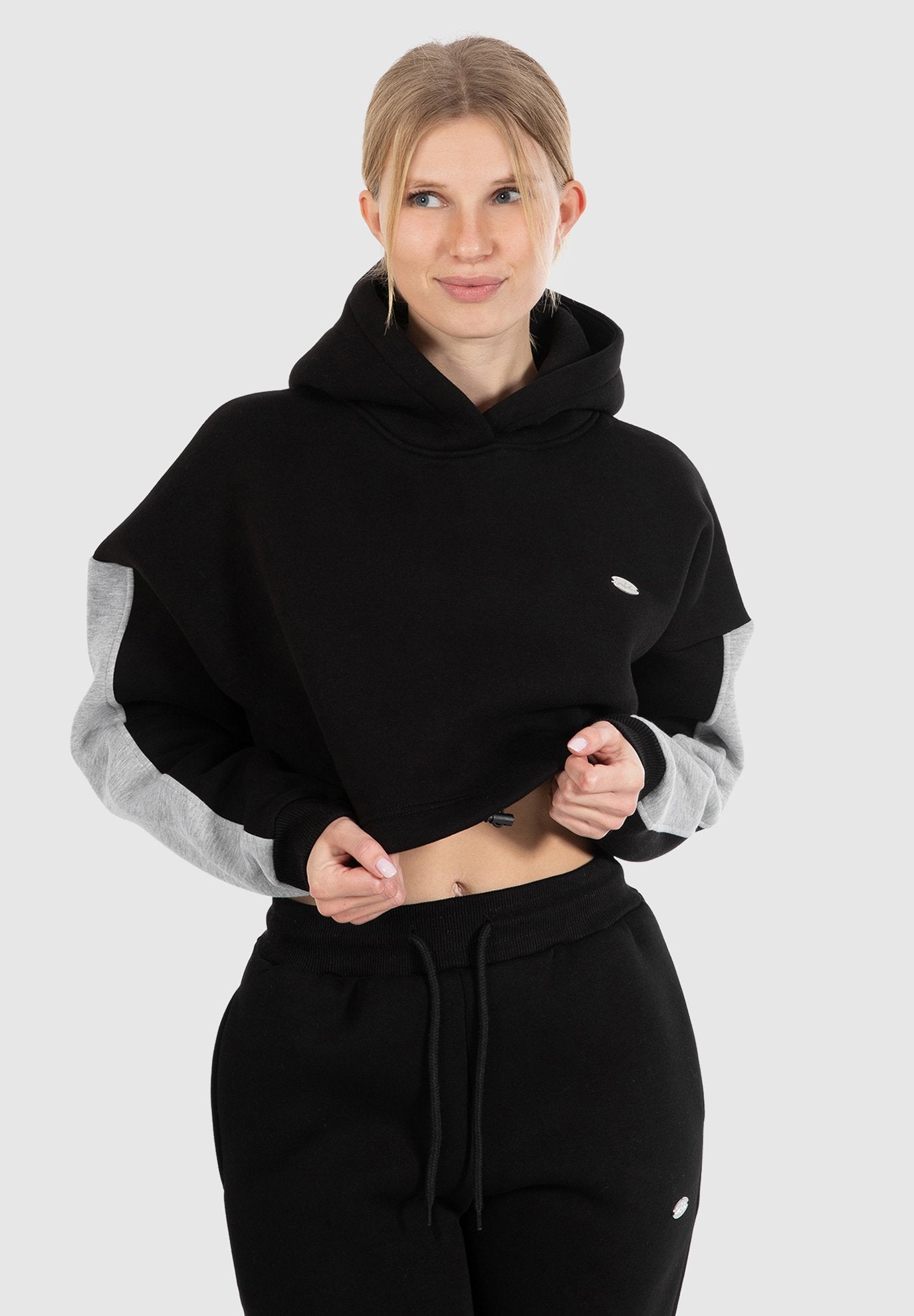 Smilodox AMAYA CROP HOODIE