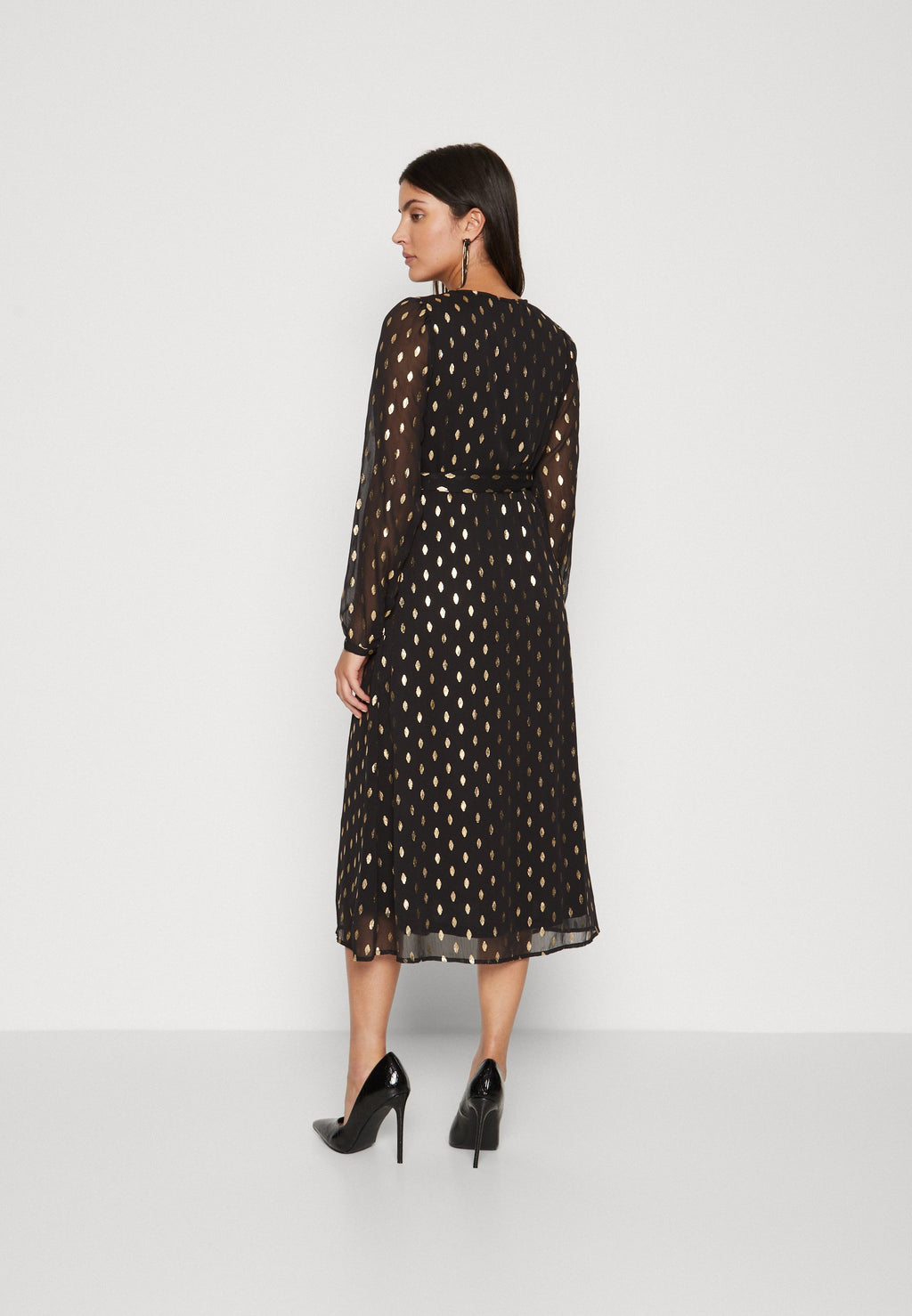 ONLANINE FOIL SHIRT DRESS Media 4