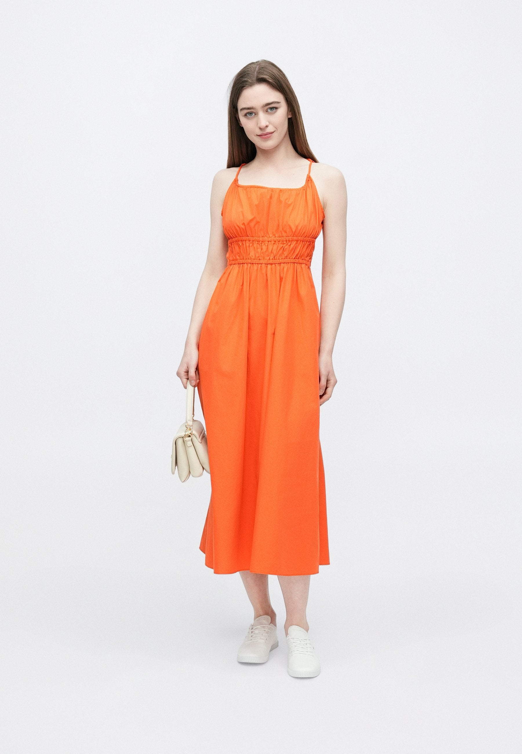 SMOCK STRAP DRESS Media 2