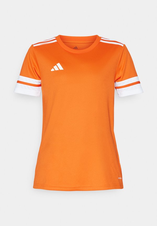adidas Performance SQUADRA25 SHORT SLEEVE - Sports T-shirt - team orange/white