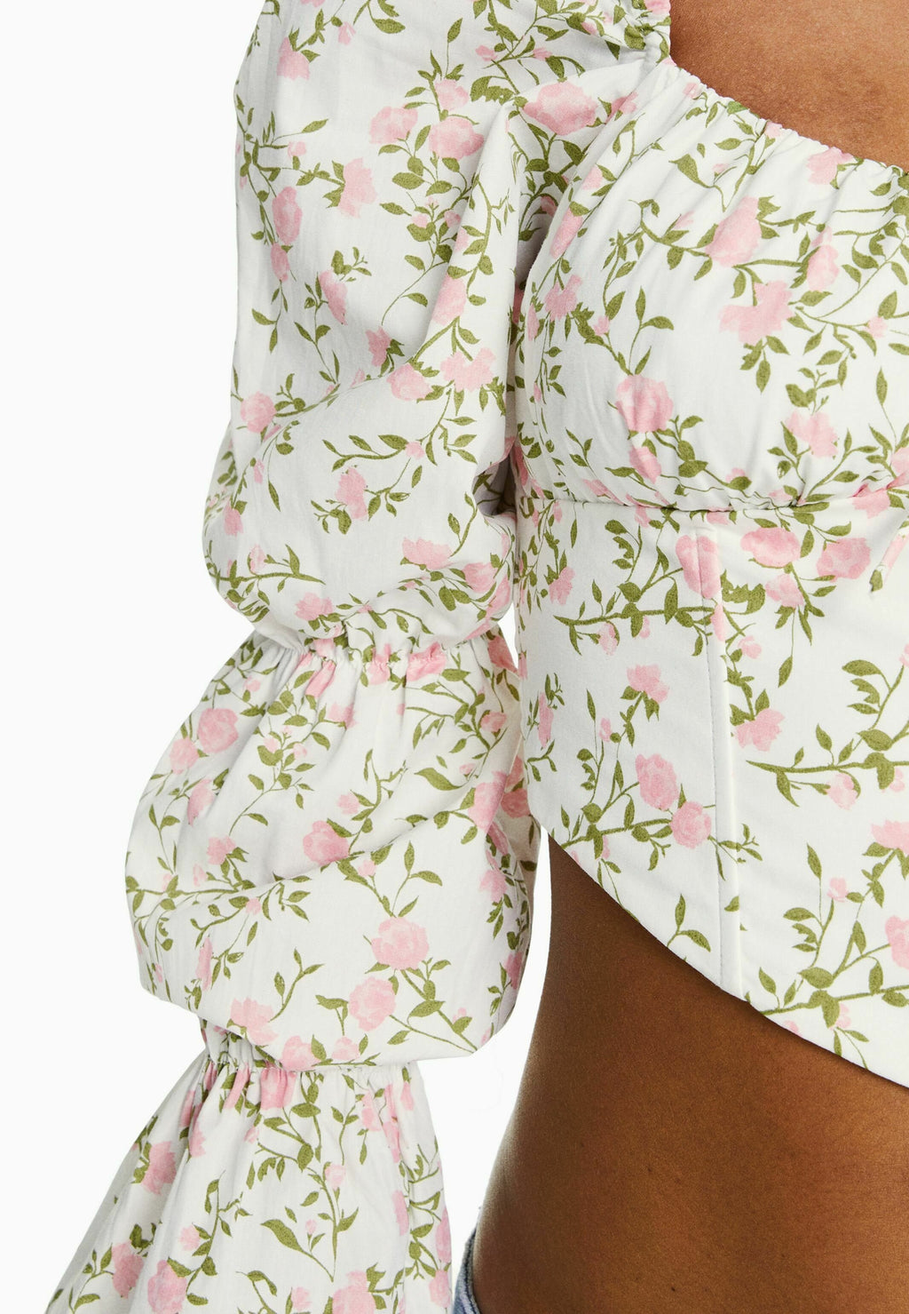 Bershka CROPPED LONG SLEEVE