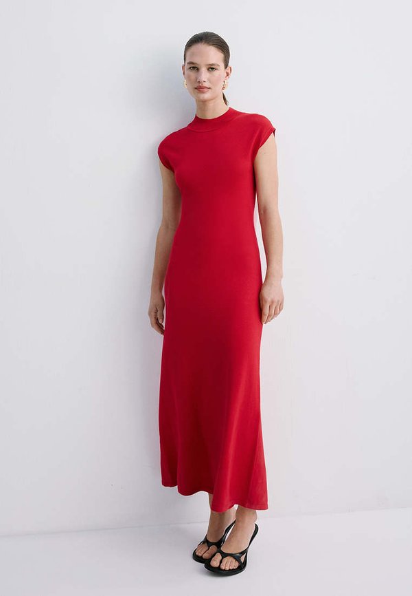 Mango Jumper dress - red