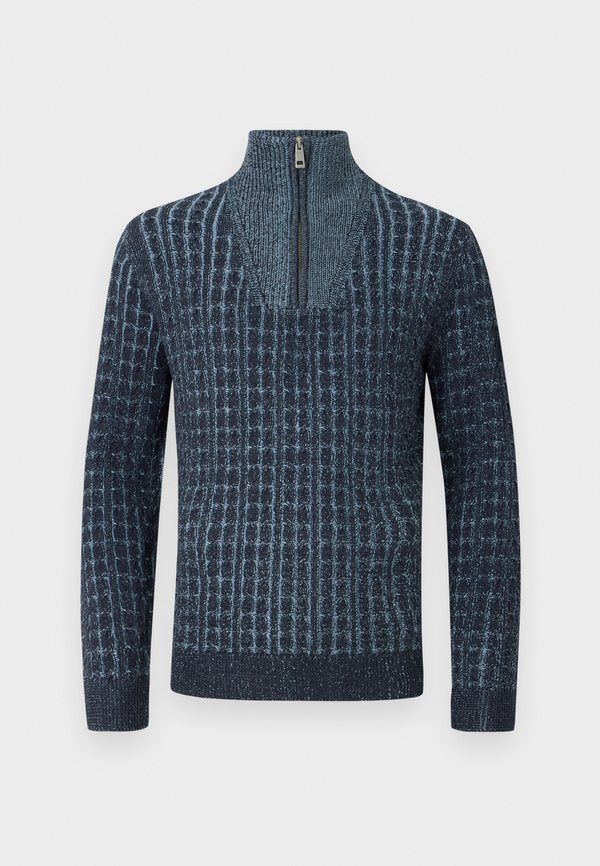 TOM TAILOR TROYER - Jumper - navy blue