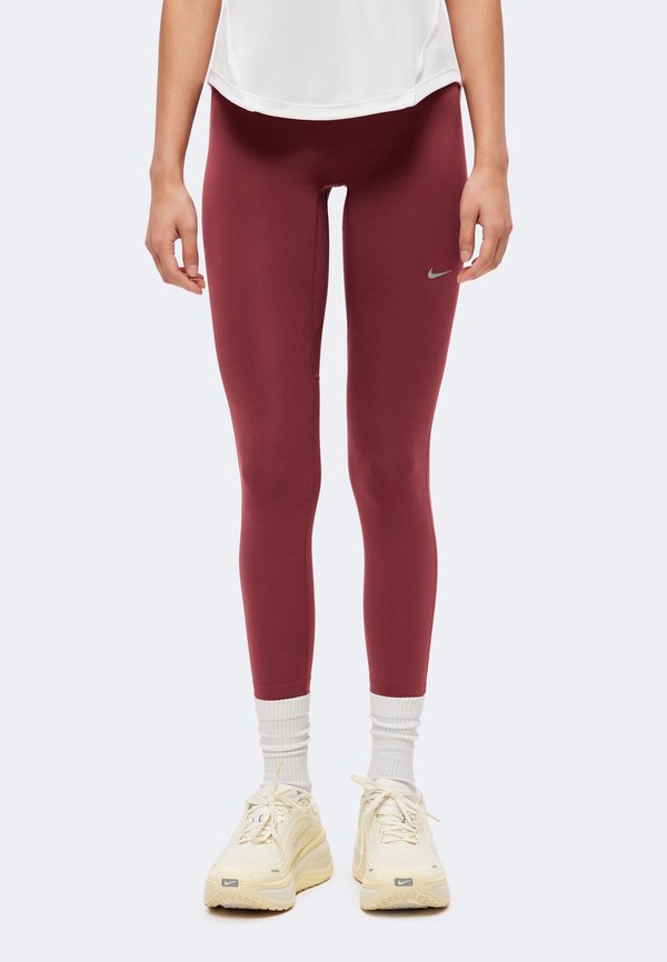 Nike Performance TEMPO - Running tights - pink smoke