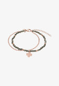TOM TAILOR KLEEBLATT - Bracelet - rosefarben