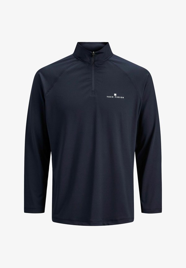 Jack & Jones Longsleeved Longsleeved SKI AW25 - Long sleeved top - navy blazer