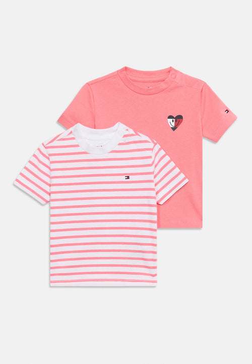 2-PACK BACK SMILEY LOGO JERSEY T-SHIRTS Media 1
