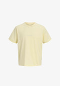 Jack & Jones JORNORREBRO EMB TEE SS CREW NECK NOOS - Print T-shirt - pastel yellow