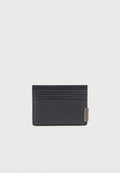 Tommy Hilfiger LOGO LEATHER CREDIT CARD HOLDER - Wallet - black