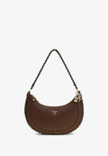 Guess PETRA HOBO SHOULDER BAG - Handbag - chocolate