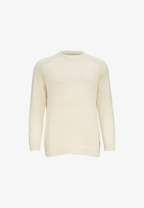s.Oliver CREW-NECK - Jumper - ecru