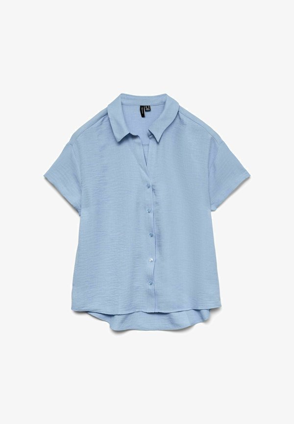 Vero Moda VMMELANEY - Button-down blouse - chambray blue