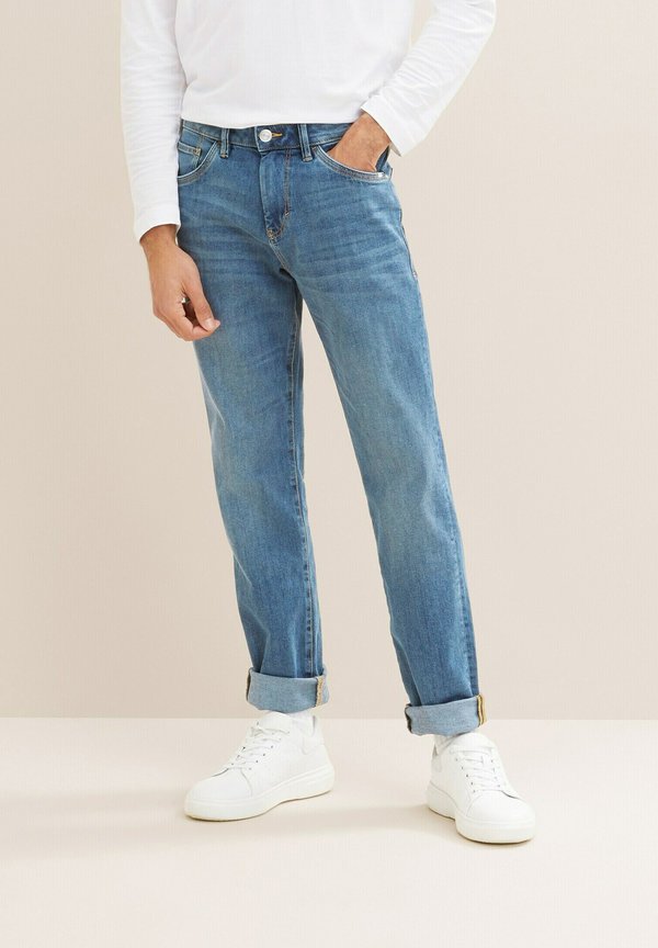 TOM TAILOR MARVIN - Straight leg jeans - tinted blue denim