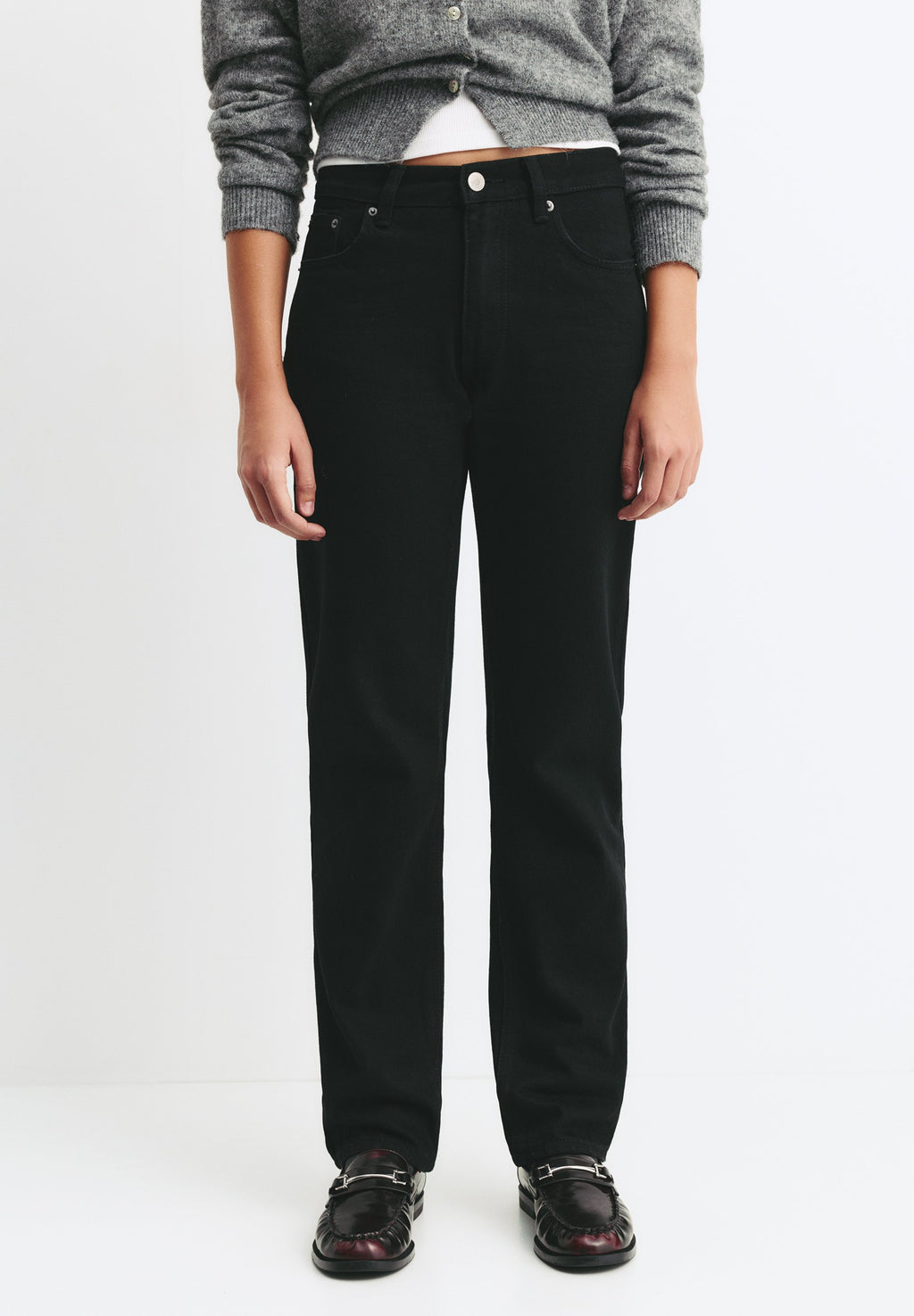 PULL&BEAR MID-WAIST