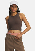 Under Armour SEAMLESS COTTON - Top - peppercorn