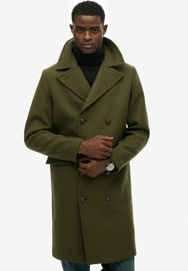 Superdry & Co THE MERCHANT STORE LONG - Classic coat - olive night green