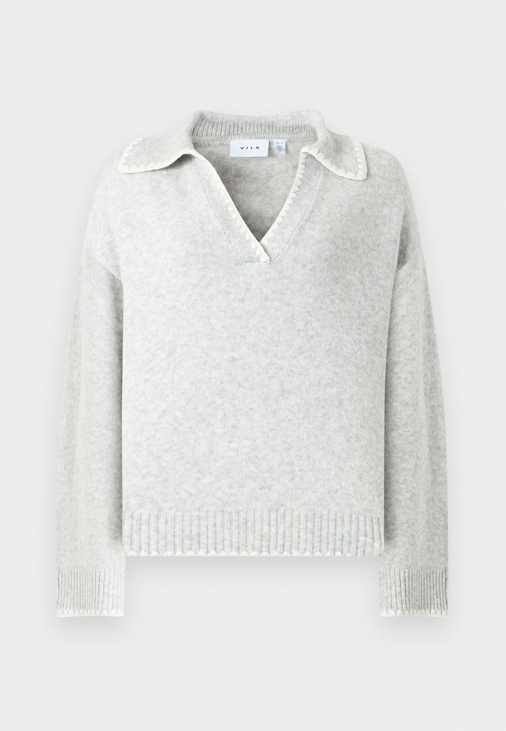 VILA Knitted V-neck