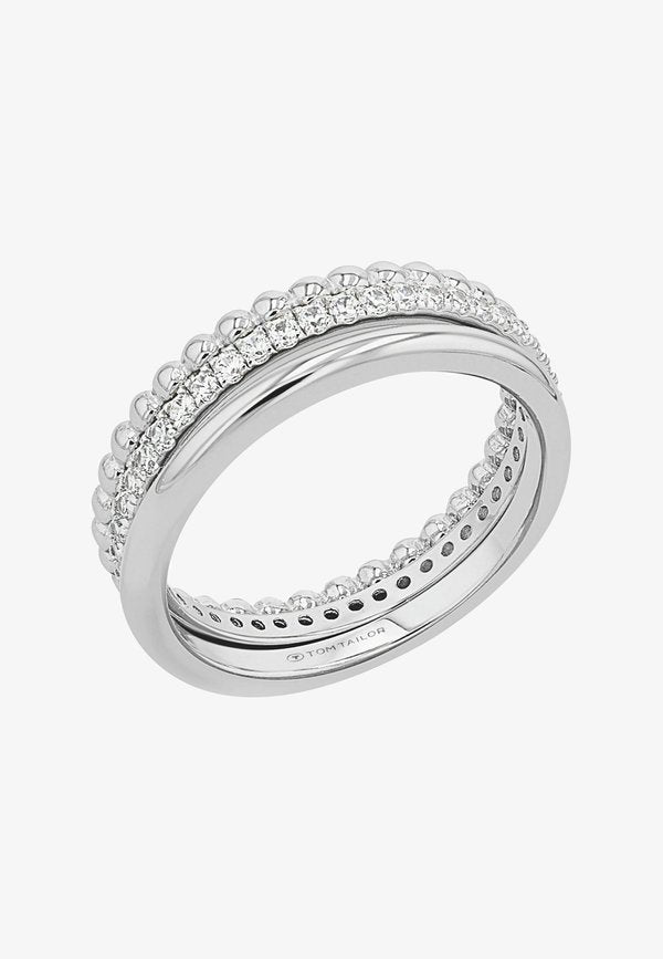TOM TAILOR Ring - silver-coloured
