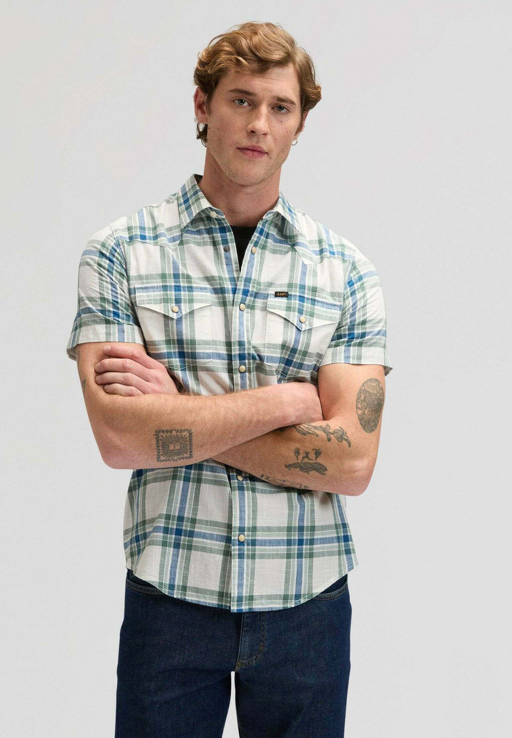 Lee SHORTSLEEVE WESTERN