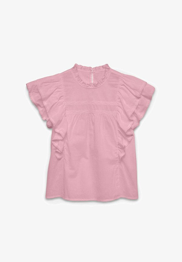 Vero Moda TOP VMELIX TOP - Top - bleached mauve