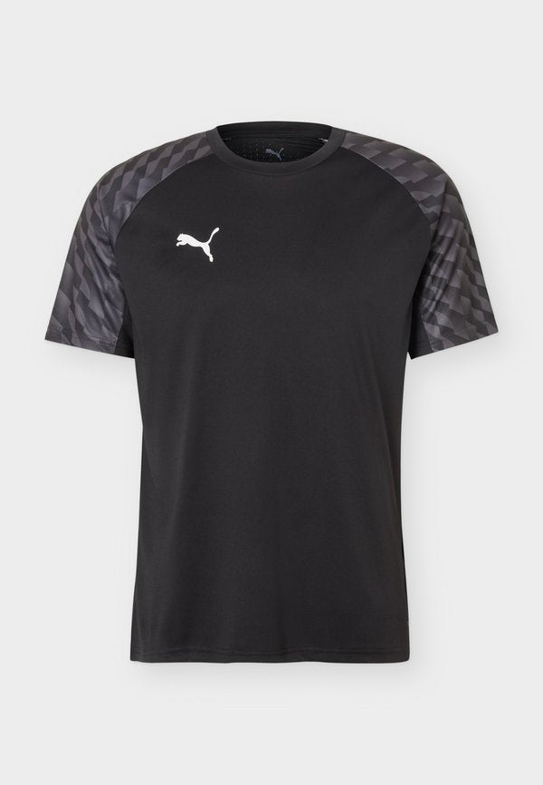 Puma TEAMLIGA26 - Sports T-shirt - black/white/flat dark gray