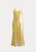 Lauren Ralph Lauren SEQUINED SLEEVELESS COCKTAIL DRESS