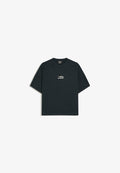 Bershka OUT OF CORE - T-SHIRT - Print T-shirt - dark grey