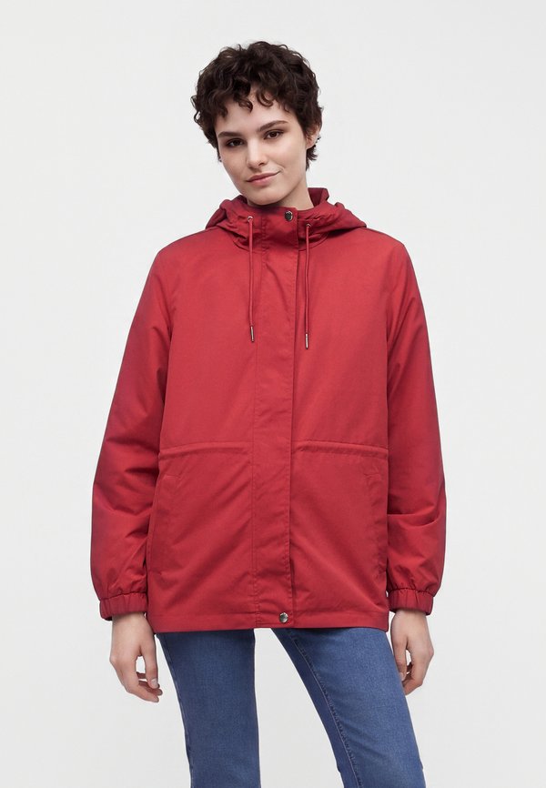 ONLY ONLASTA LIFE STRING - Parka - brick red