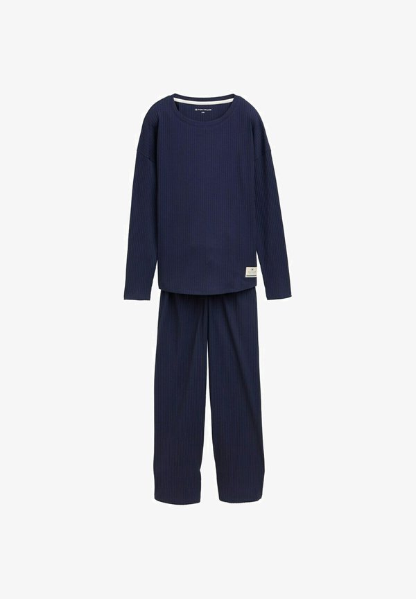 TOM TAILOR SET - Pyjama set - blue-medium-solid