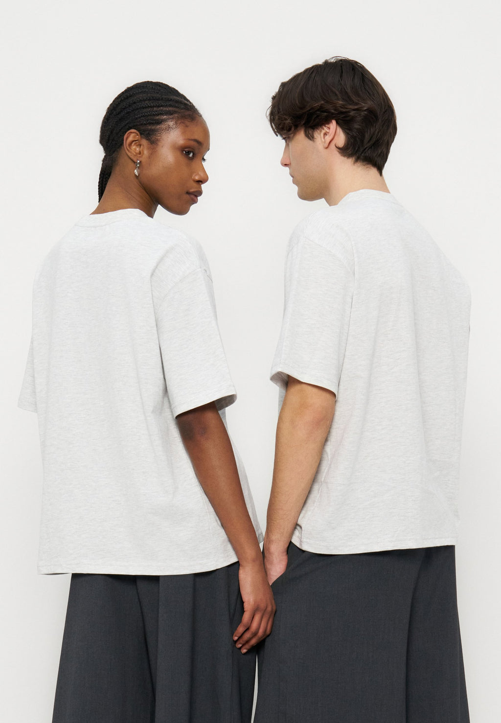YOURTURN UNISEX 2PACK BASIC BOXY FIT