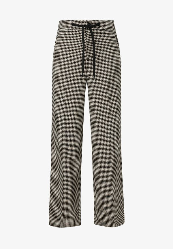 s.Oliver Trousers - schwarz