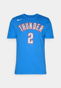 Nike Performance NBA OKLAHOMA CITY THUNDER SHAI GILGEOUS-ALEXANDER TEE - Club wear - signal blue