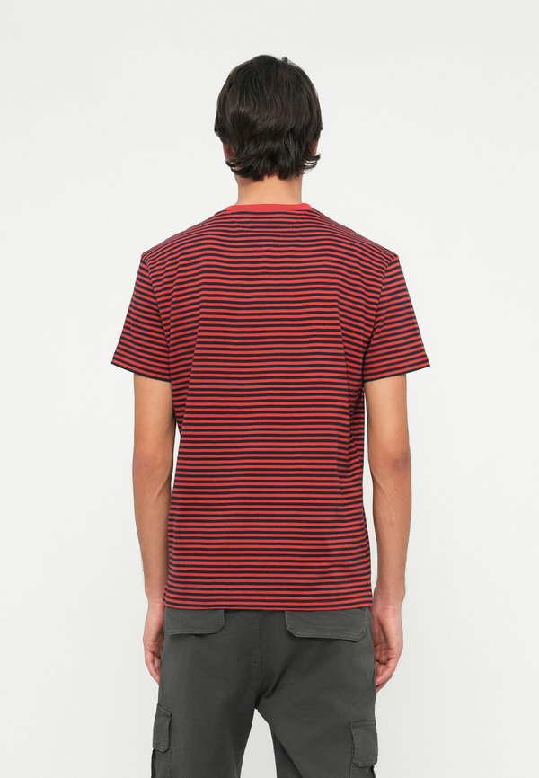 Tommy Jeans LINEAR LOGO STRIPE CREW NECK T-SHIRT