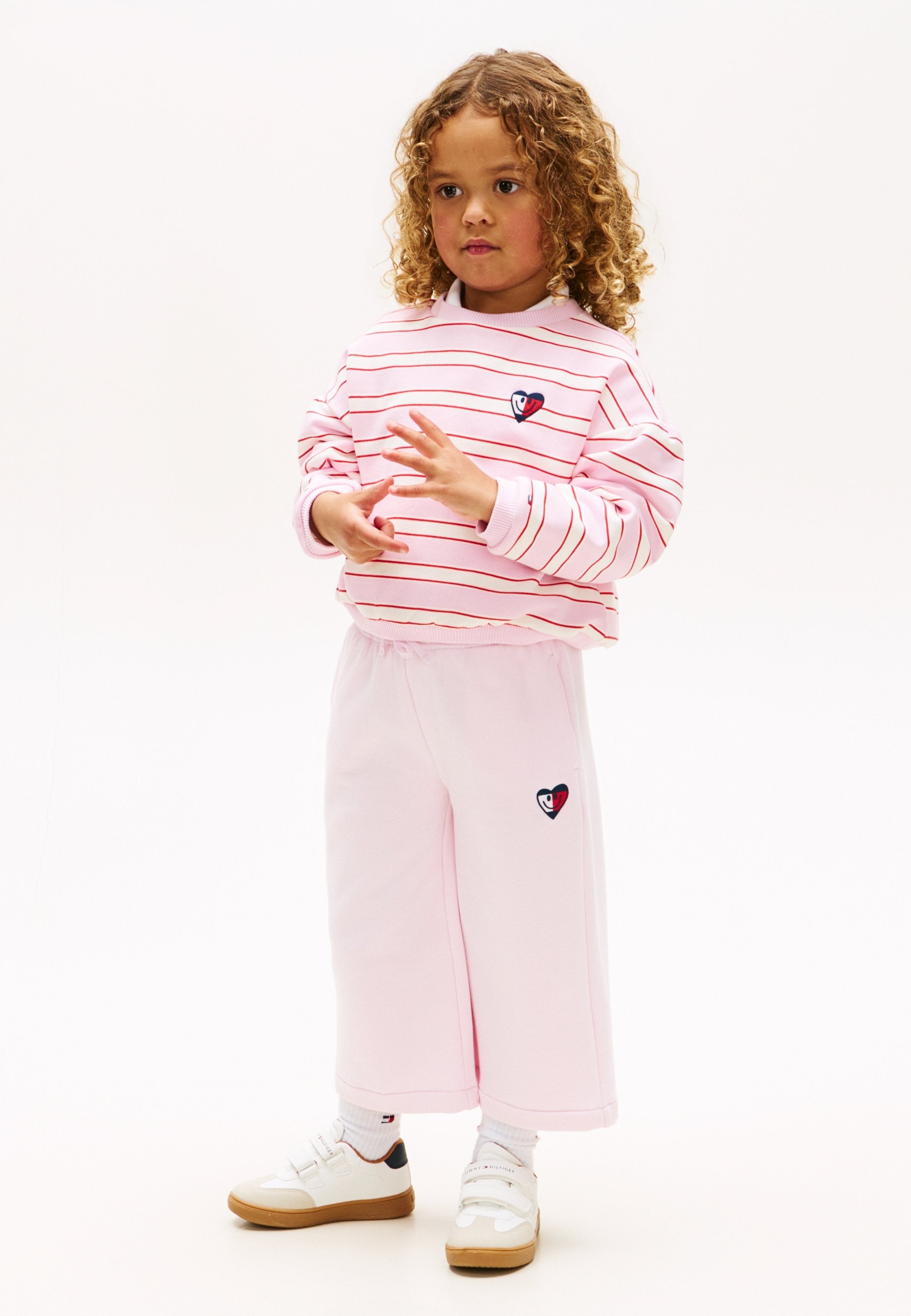 SMILEY FLAG LOGO RELAXED TERRY CULOTTES Media 2