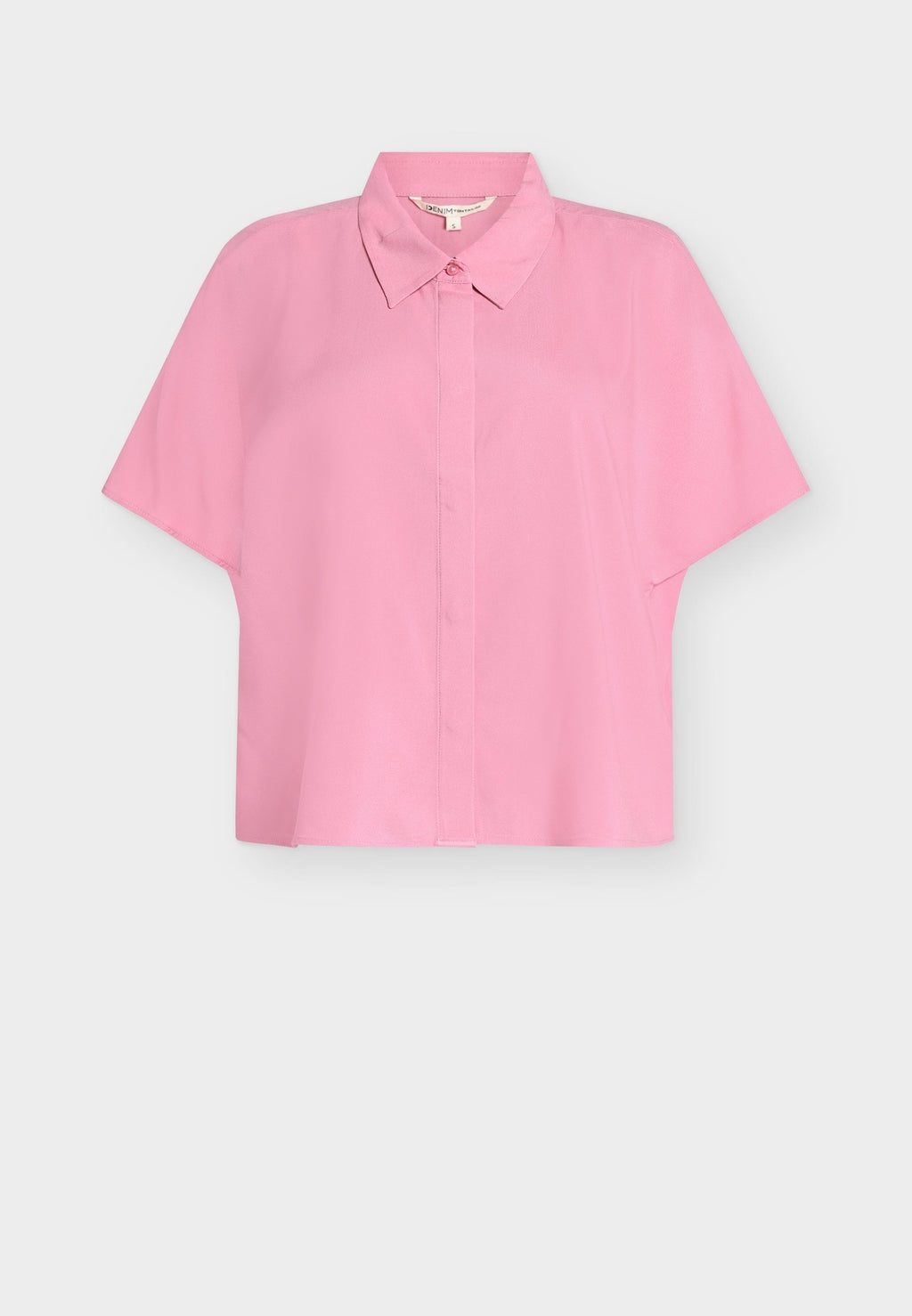 TOM TAILOR DENIM EASY SHORTSLEEVE VISCOSE BLOUSE