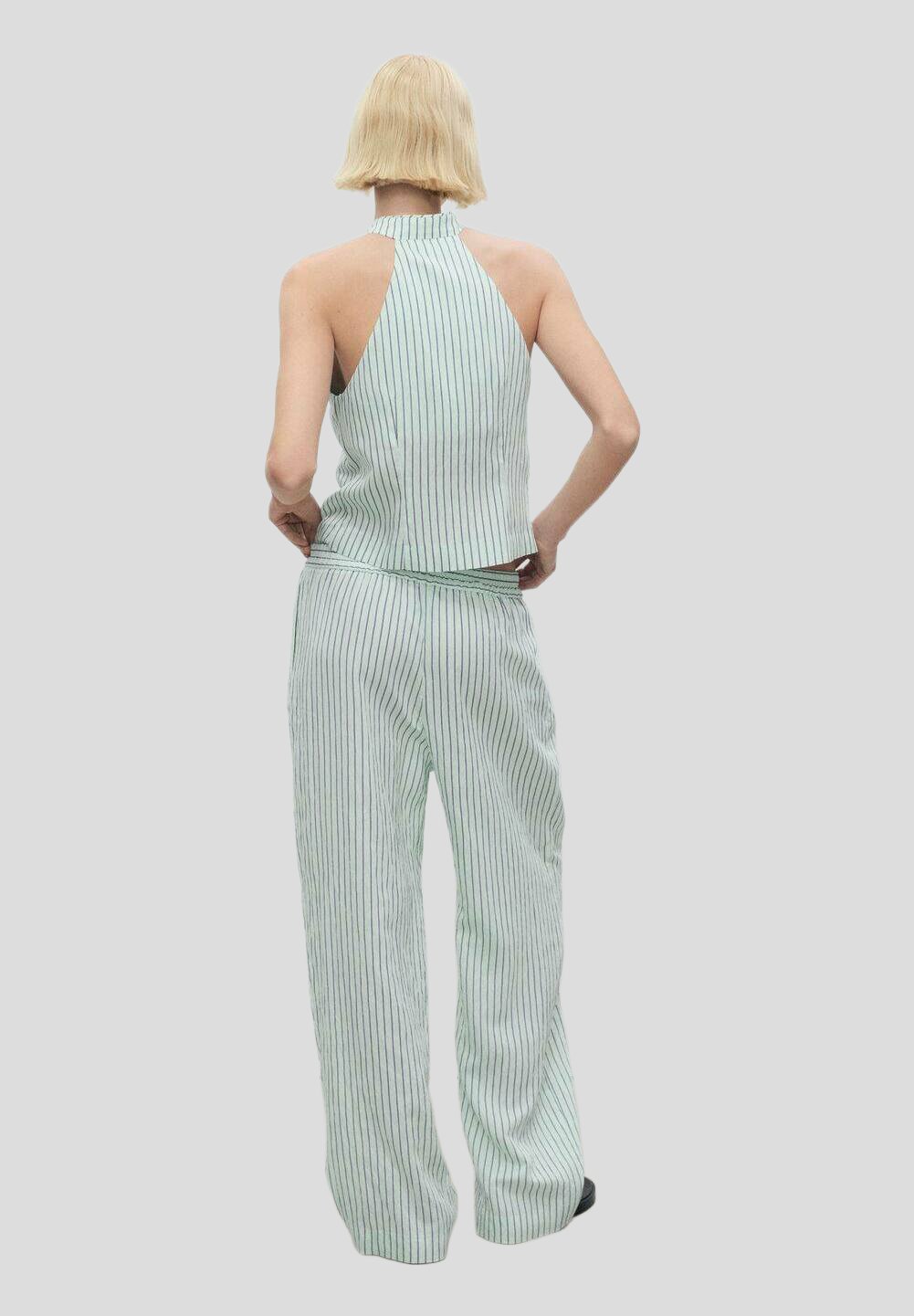 Mango STRIPED FLOWY