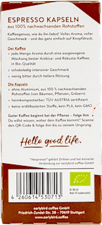 Kaffeekapseln Espresso  earlybird coffee